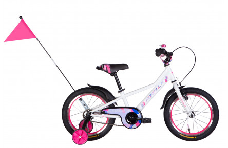 Велосипед Formula RACE BH ST 16" 8,5" белый с розовым 2025