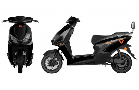 Электрический мопед Yadea GT25 (1400Вт графеновый аккумулятор 72В 23Ач) 10"