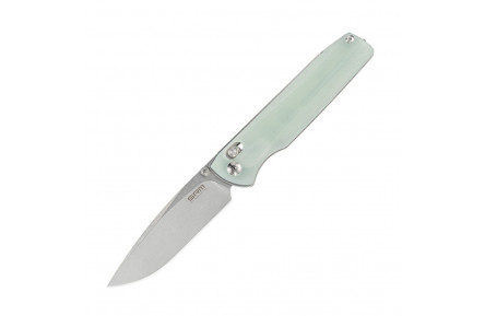 Нож складной SRM Terrier 258L-GC, полупрозрачный зеленый