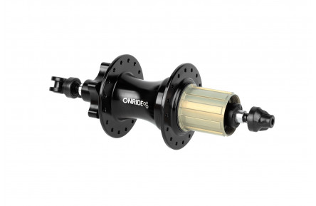 Втулка задня ONRIDE Hub ProR, під касету, HG, 32 отвори, disc, пром., 135 QR, чорна