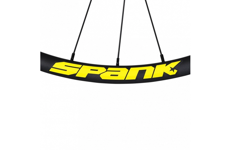 Набір наклейок на обода SPANK Decal kit, Yellow