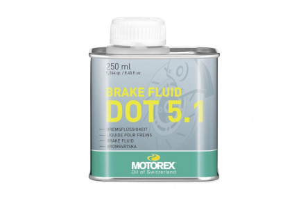 Гальмівна рідина MOTOREX BRAKE FLUID DOT 5.1 250мл