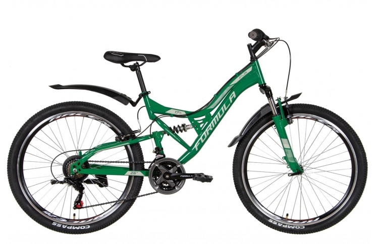 Велосипед 26" Formula ATLAS AM2 Vbr 2022 (зелений (м))