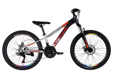 Велосипед AL 24" SPACE PHAETON DD FR рама-11" сіро-сріблястий 2026