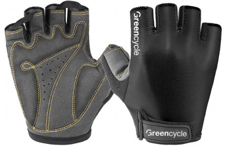 Рукавички Green Cycle Norn без пальців XL чорні