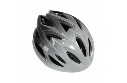 Шолом велосипедний для їзди на велосипеді FSK D002 M (54-58см) сіро-чорний