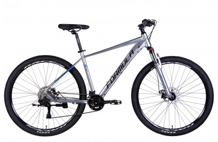 Велосипед AL 29" Formula ZEPHYR 3.0 DD CS рама-19" срiблястий 2026