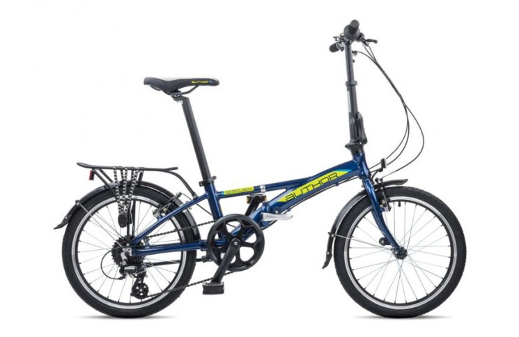 Велосипед Author Simplex 2023-24 20" M блакитний
