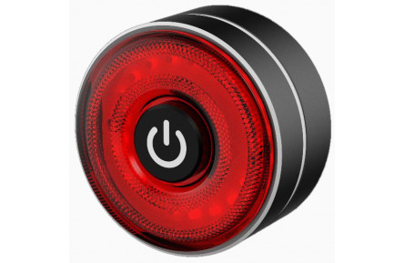 Мигалка задняя Green Cycle Halo, COB LED, 80 Люмен; 6 режимов
