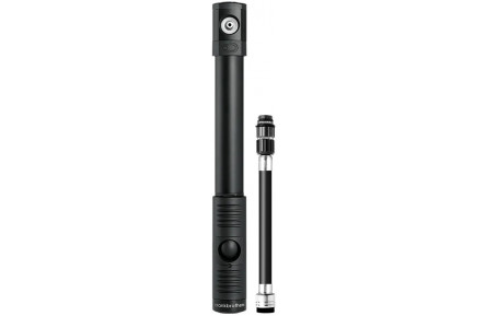 Мінінасос Crankbrothers KLIC HP, алюмінієвий, presta/schrader, 120psi/8.3 bar, чорний
