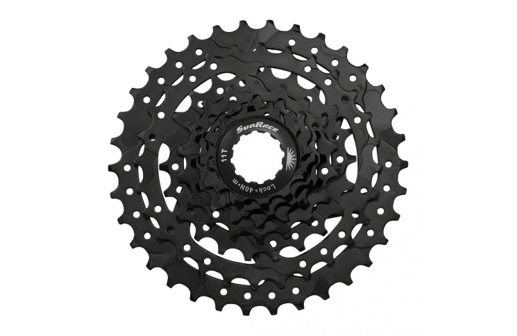 Кассета 7-k 11-34T SUN RACE M40 MTB, Black