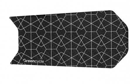 Защита пера Green Cycle GSP-09 кож.зам., 110х53,5х0,7мм, черная