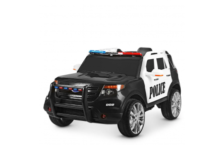 Дитячий електромобіль Джип Bambi M 3259EBLR-1-2, р/у, Чорно-білий