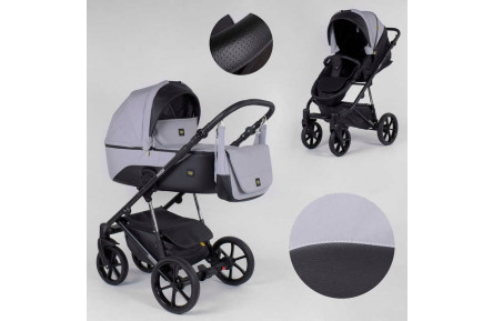 Детская коляска 2 в 1 Expander MODO M-91019 цвет GreyFox, водоотталкивающая ткань