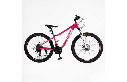Велосипед Corso ELYSIUM 27.5" 15.5" розово-белый