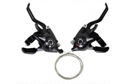 Ручки переключения – моноблок L3 R7 черный. SUNRUN KD-80