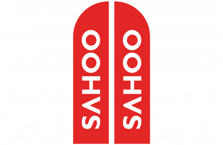 Прапор з логотипом Sahoo