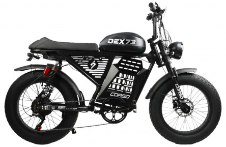 Электрофетбайк Corso DEX-73 20" DX-22530 (1200Вт 48В 23Ач) 20" черный