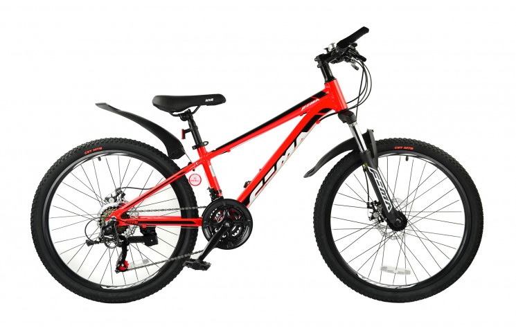 Велосипед RoyalBaby FEMA MTB 1.0 24", OFFICIAL UA, красный