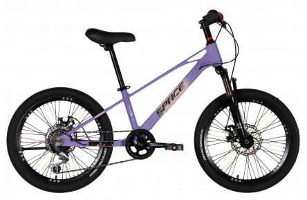 Велосипед MG 20" SPACE KID ALIOTH DD FR рама-11" фіолетовий 2025