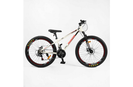 Велосипед Спортивний Corso 26" дюймів «PHANTOM» PH-26108 (1) рама сталева 13’’, обладнання SunRun 21 швидкість, зібран на 75