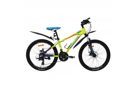 Велосипед Spark Tracker Junior 24" 13" неоновий жовтий