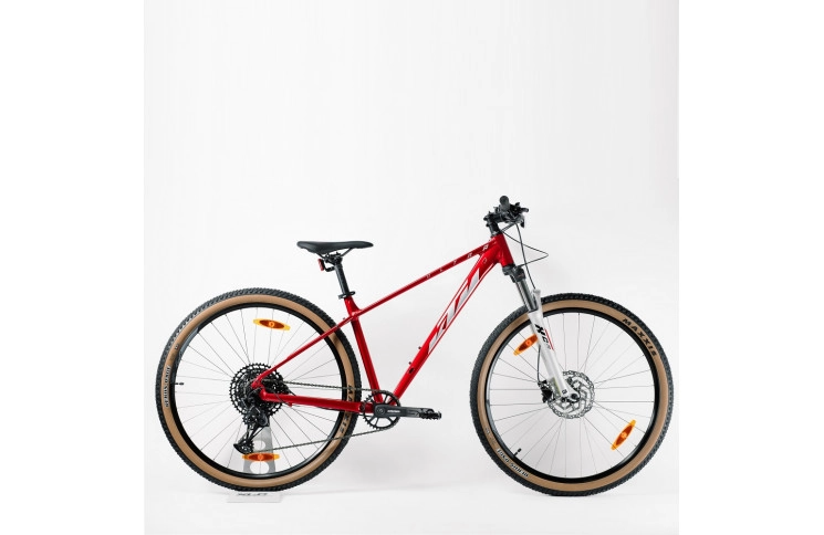 Велосипед KTM Ultra Fun 29" L/48 червоний сріблясто-чорний 2022