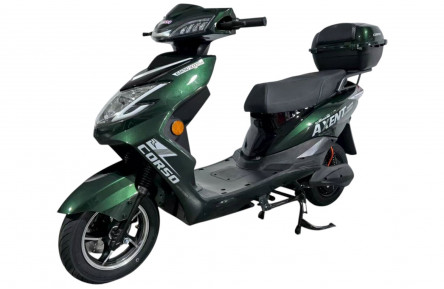 Электрический мопед Corso Axent (1500Вт, аккумулятор литий-железо-фосфатный 72В 30Ач) 10"