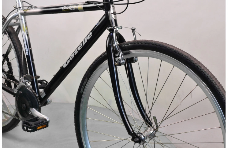 Гібридний велосипед Gazelle Golfo (058) 28" S сіро-чорний Б/В