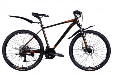 Велосипед AL 26" Discovery BASTION DD CS рама-18" коричневий 2025