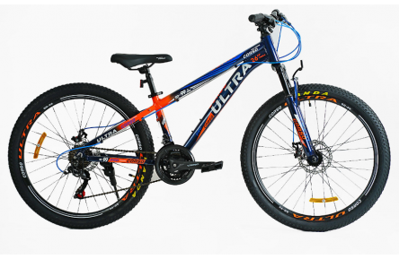 Подростковый велосипед Corso Ultra UL-26041 26" XS Красно-синий