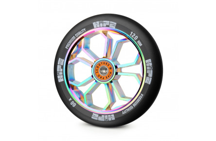 Колесо для трюкового самоката Hipe LMT36 120мм, Neo chrome