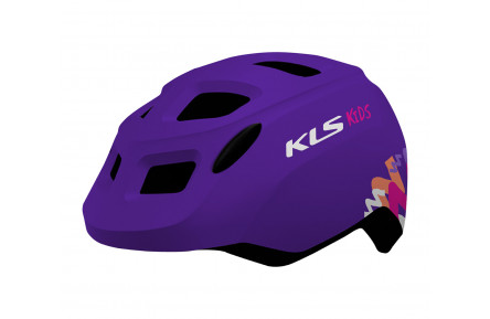 Шолом дитячий KLS Zigzag 022 фіолетовий XS (45-49cм)