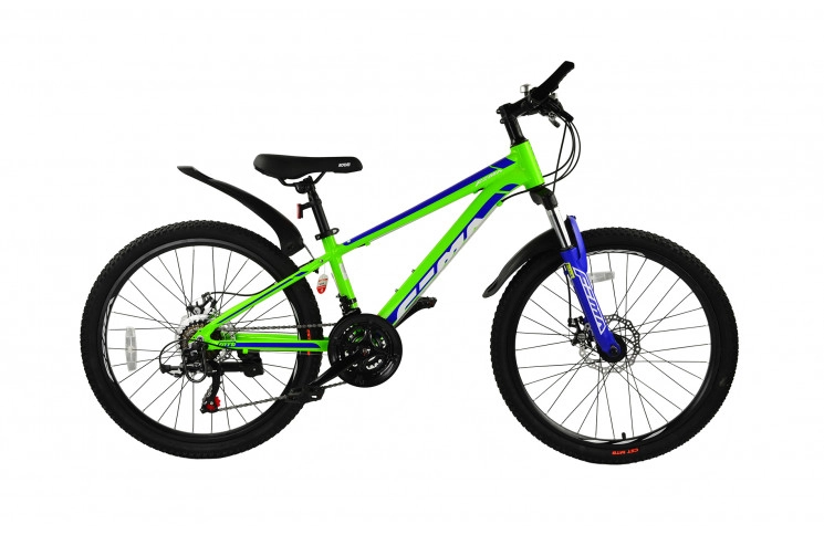 Велосипед RoyalBaby FEMA MTB 1.0 24", OFFICIAL UA, лайм