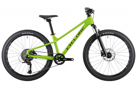 Велосипед CYCLONE DREAM 24" 12" салатовий (2026)