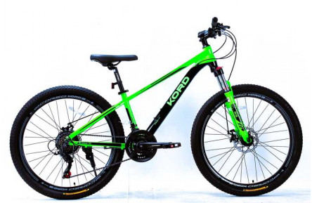 Велосипед Corso Kord KD 26" оборудование Shimano 21 скорость