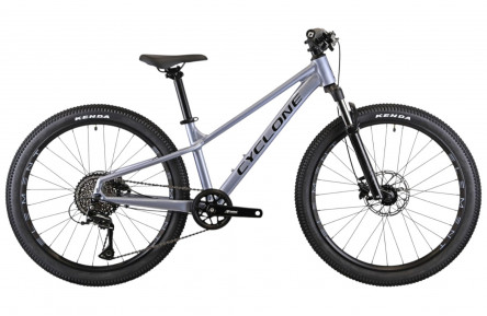 Велосипед CYCLONE DREAM 24" 12" сірий (2026)