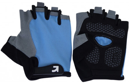 Перчатки Green Cycle Mira без пальцев L голубые