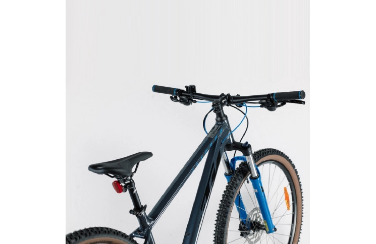 Велосипед KTM Chicago 291 29" XL/53 серый черно-голубой 2022