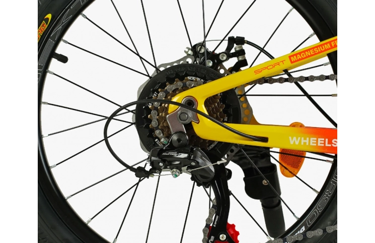 Детский велосипед Corso Next NX-20315 20" XXS жёлто-красный