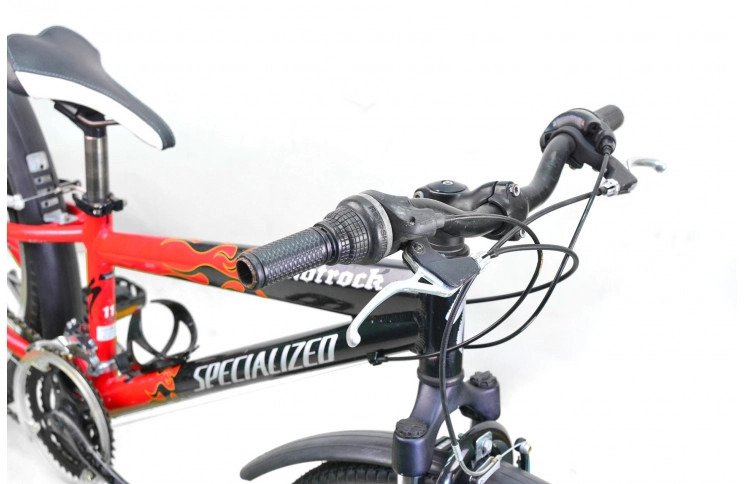 Подростковый велосипед Specialized Hotrock 24" 11" красно-черный Б/У