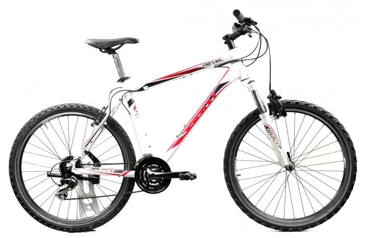 Гірський велосипед Giant Revel W414 26" L білий з чорно-червоним Б/В