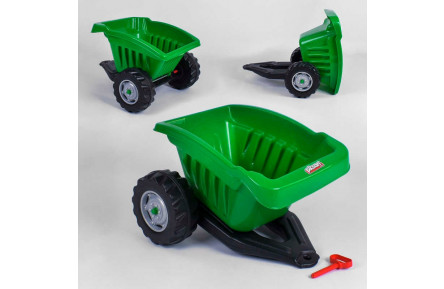 Прицеп для педального трактора Pilsan 07-317 ЗЕЛЕНЫЙ