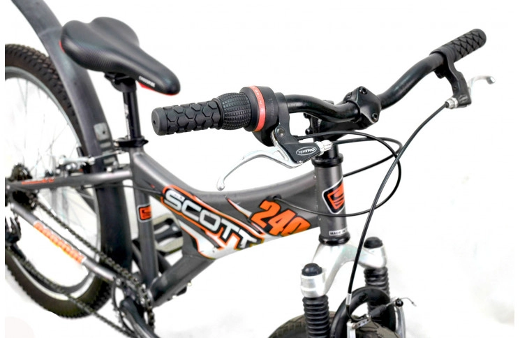 Подростковый велосипед Scott 240 24" XXS серый Б/У