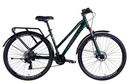 Велосипед AL 28" Formula CURSOR WOMAN DD CS рама-18" зелений 2025