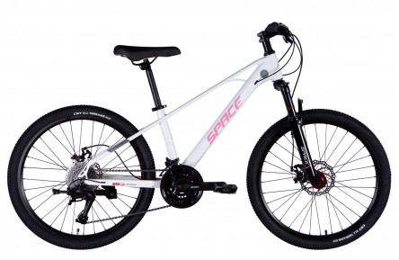 Велосипед MG 24" SPACE KID SKYLINE DD FR рама-13" белый 2025