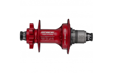 Втулка задняя SPANK HEX J-Type Boost R148 XD 32H, Red