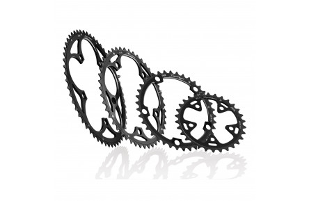 Передняя звезда Miche Supertype 135/42T Campagnolo triple черный