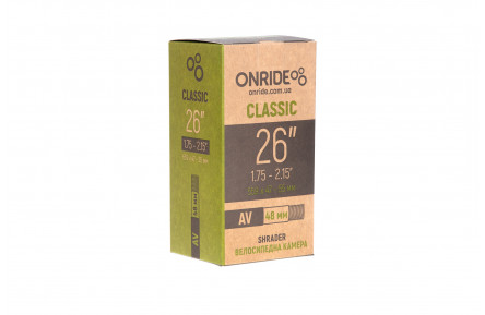Камера ONRIDE Classic 26"x1.75-2.15" AV 48