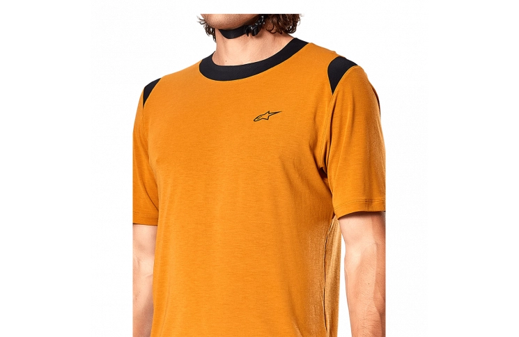 Джерси Alpinestars A-DURA DRI WOOL SS JERSEY DARK GOLD, M